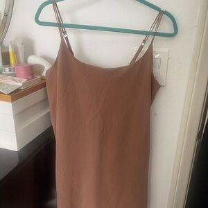 Mini dress for everyday wear, with attached shorts